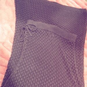 Forever 21 Black Textured Knit dress/skirt